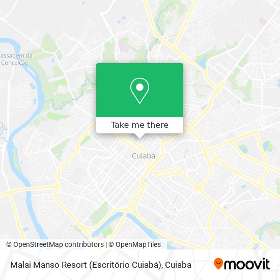 Malai Manso Resort (Escritório Cuiabá) map