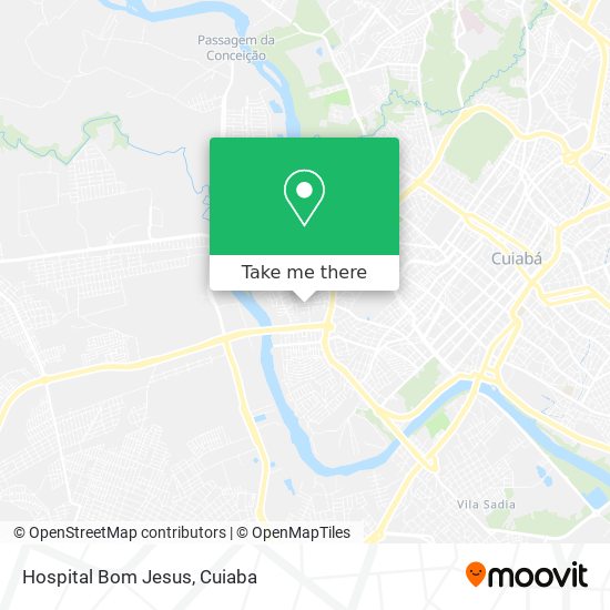 Hospital Bom Jesus map