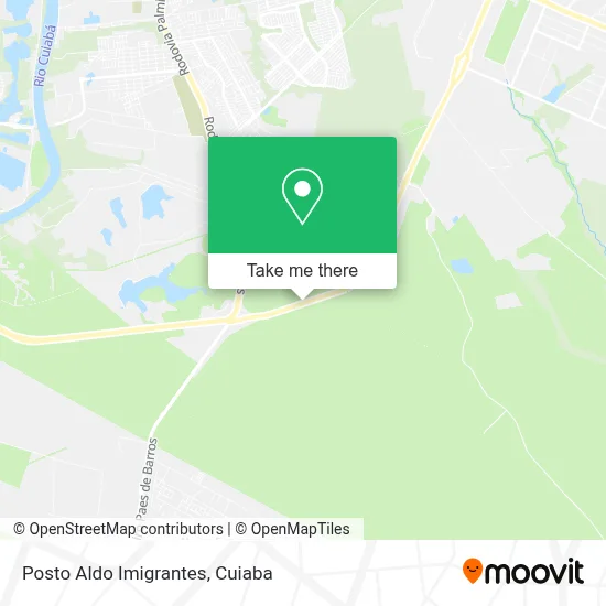 Posto Aldo Imigrantes map