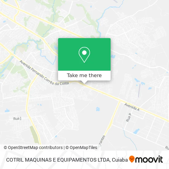 COTRIL MAQUINAS E EQUIPAMENTOS LTDA map