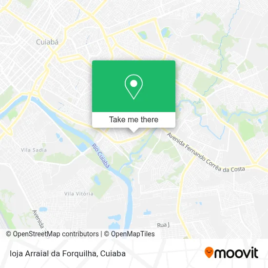 loja Arraial da Forquilha map
