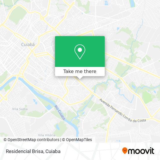 Residencial Brisa map