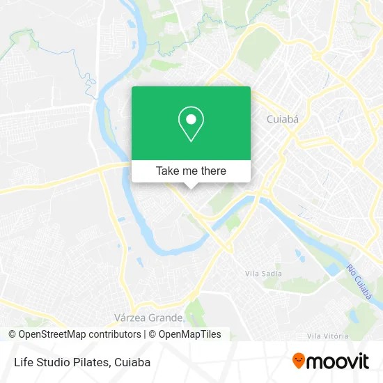 Life Studio Pilates map