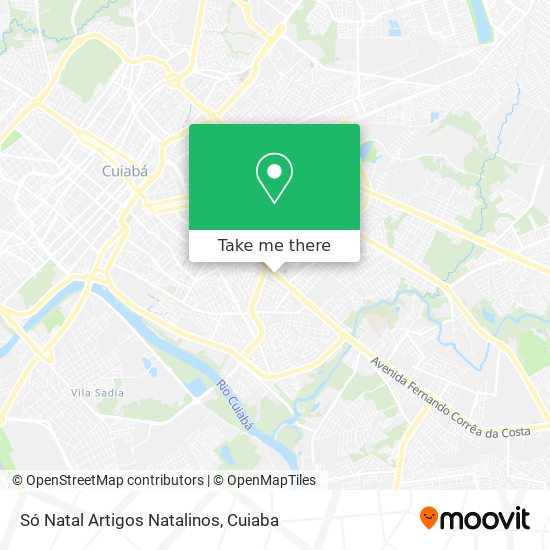 Só Natal Artigos Natalinos map