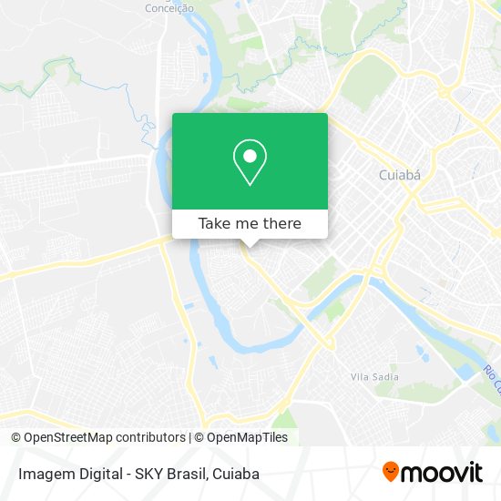 Imagem Digital - SKY Brasil map