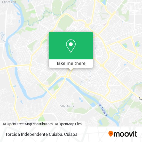 Torcida Independente Cuiabá map