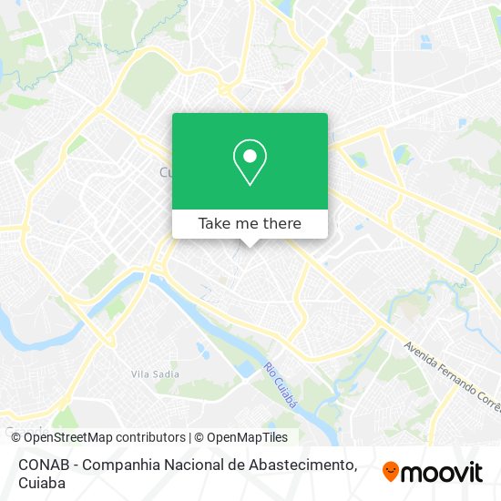 CONAB - Companhia Nacional de Abastecimento map