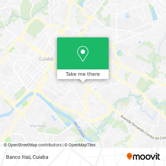 Banco Itaú map