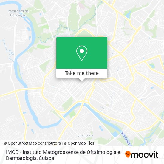 IMOD - Instituto Matogrossense de Oftalmologia e Dermatologia map