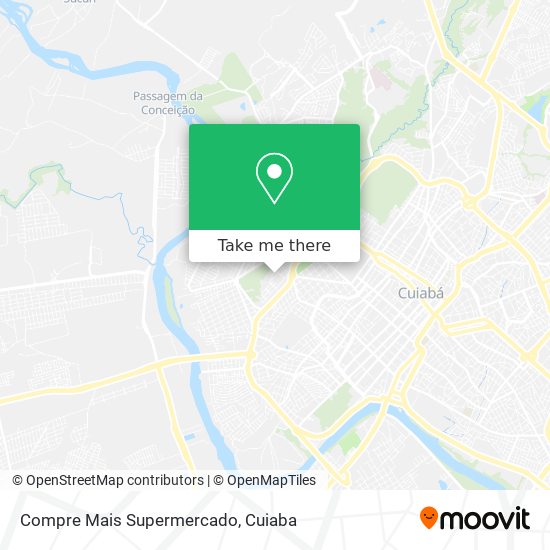 Compre Mais Supermercado map