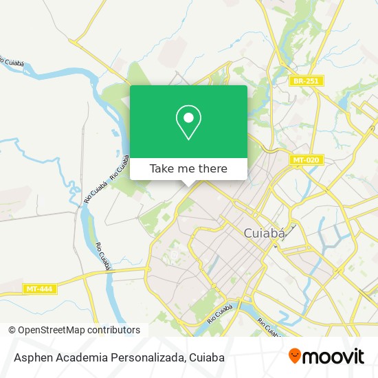 Mapa Asphen Academia Personalizada