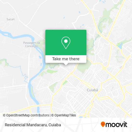 Residencial Mandacaru map