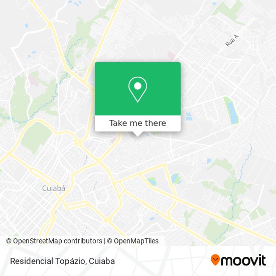 Residencial Topázio map