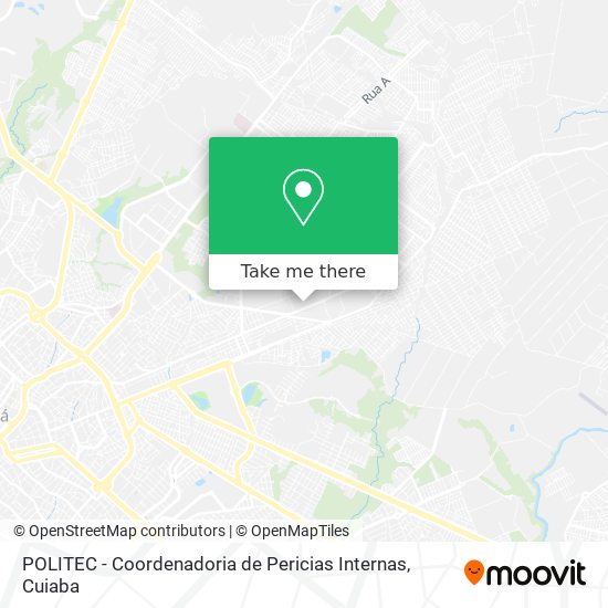 POLITEC - Coordenadoria de Pericias Internas map