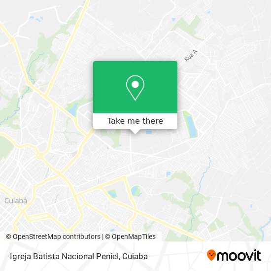 Igreja Batista Nacional Peniel map