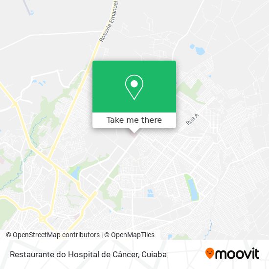 Restaurante do Hospital de Câncer map
