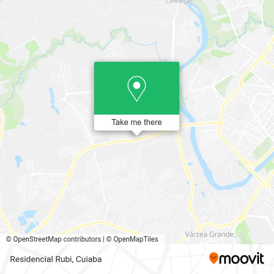 Residencial Rubi map