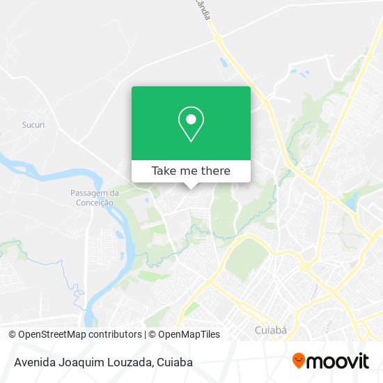 Avenida Joaquim Louzada map