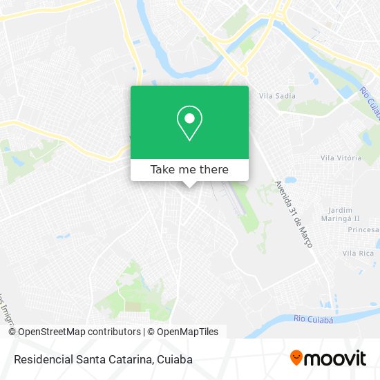 Residencial Santa Catarina map
