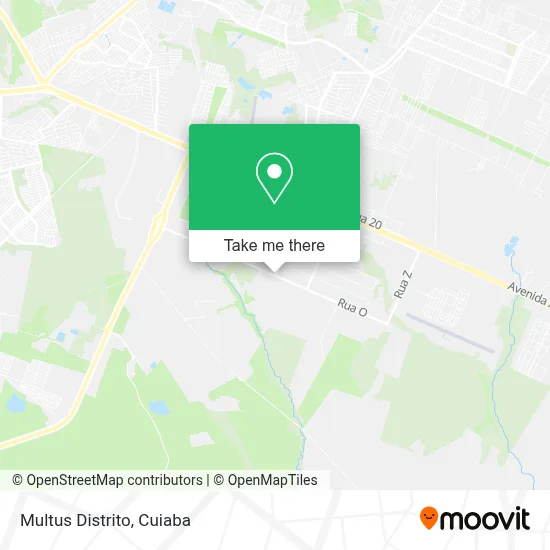Multus Distrito map