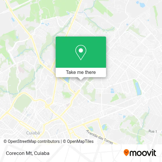 Corecon Mt map