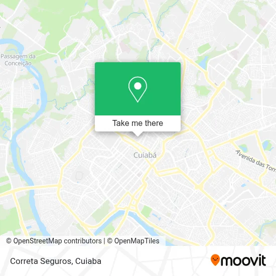 Correta Seguros map