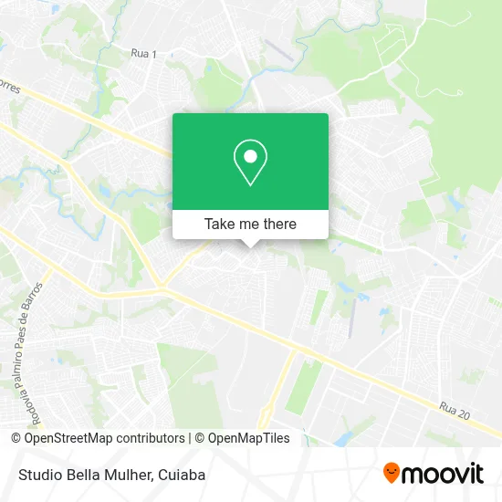 Studio Bella Mulher map