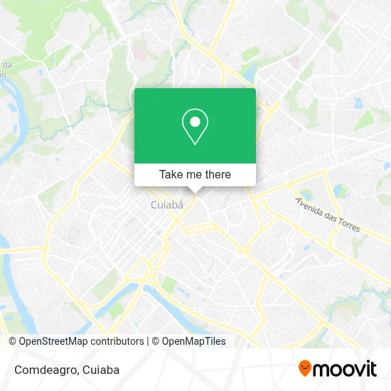 Comdeagro map