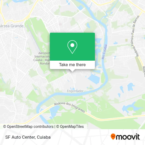 SF Auto Center map