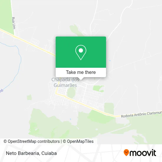 Neto Barbearia map