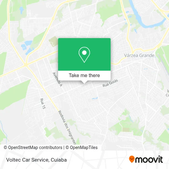 Voltec Car Service map