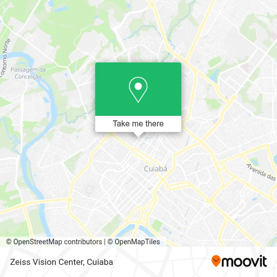 Zeiss Vision Center map