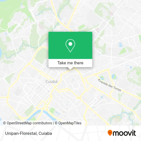 Unipan-Florestal map