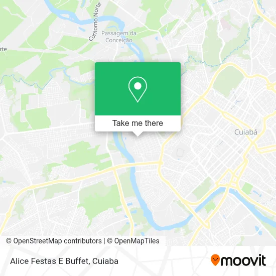 Alice Festas E Buffet map