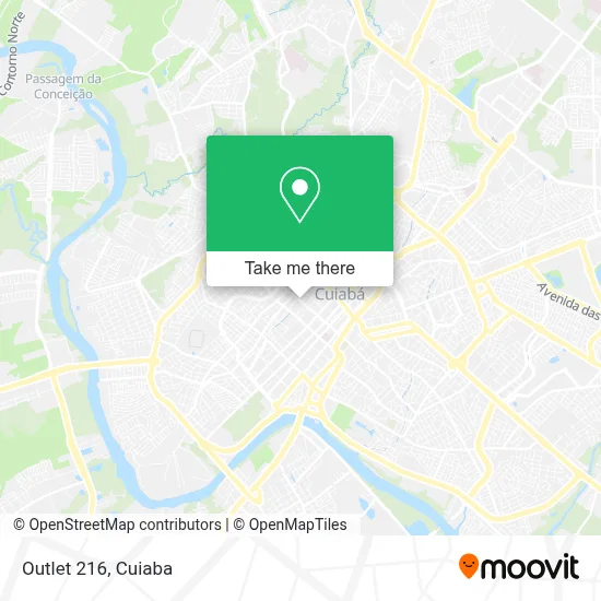 Outlet 216 map