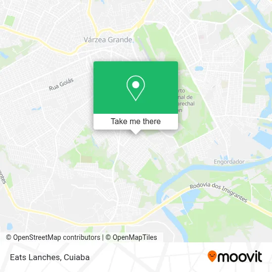Eats Lanches map