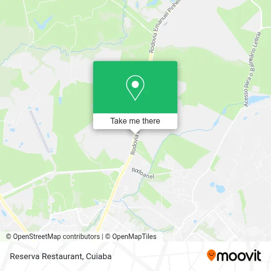 Reserva Restaurante map
