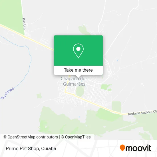Prime Pet Shop map