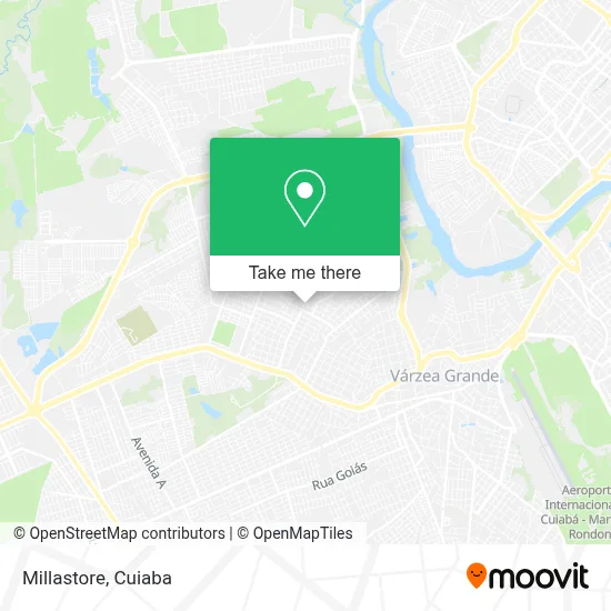 Millastore map