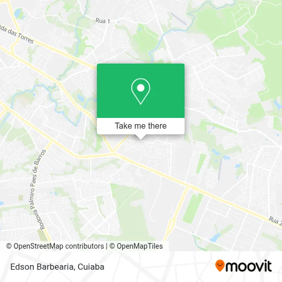 Edson Barbearia map