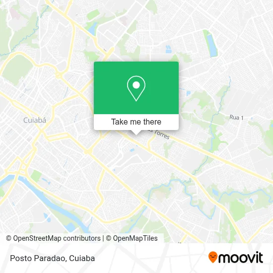 Posto Paradao map