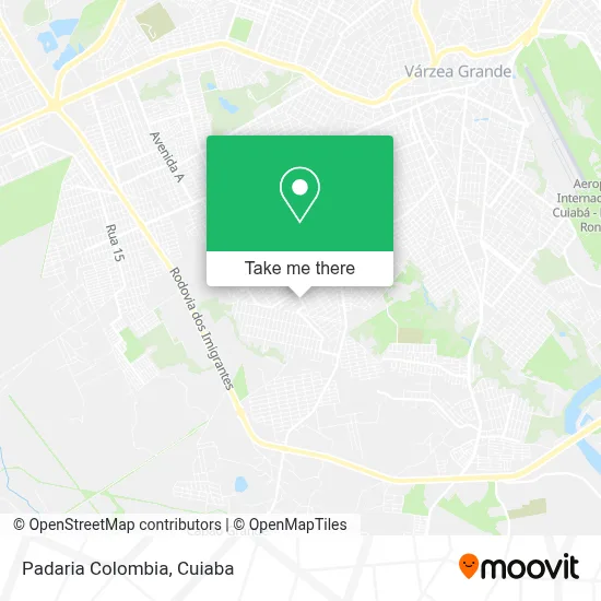 Padaria Colombia map