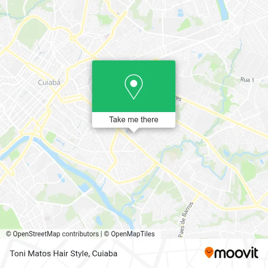 Toni Matos Hair Style map
