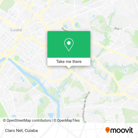 Claro Net map