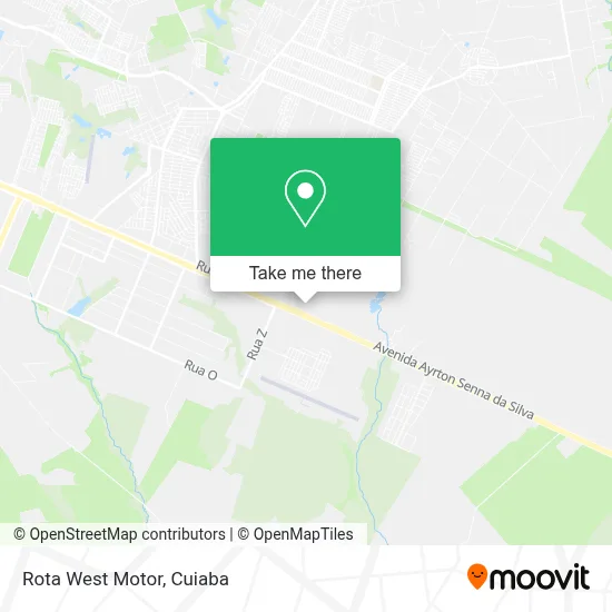 Rota West Motor map