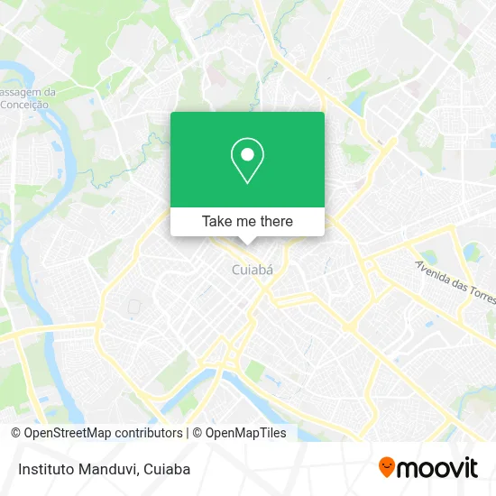 Instituto Manduvi map