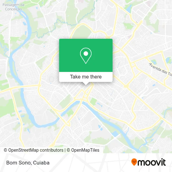 Bom Sono map