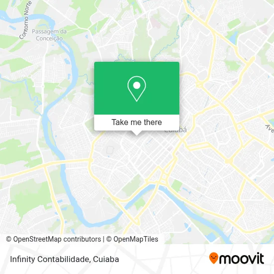 Infinity Contabilidade map