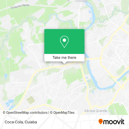 Coca-Cola map