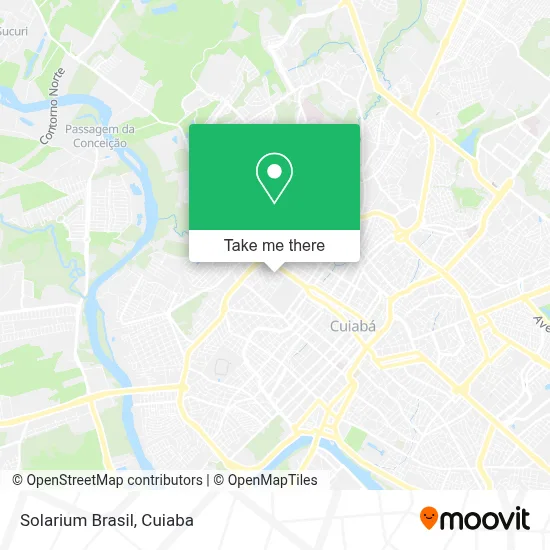 Solarium Brasil map